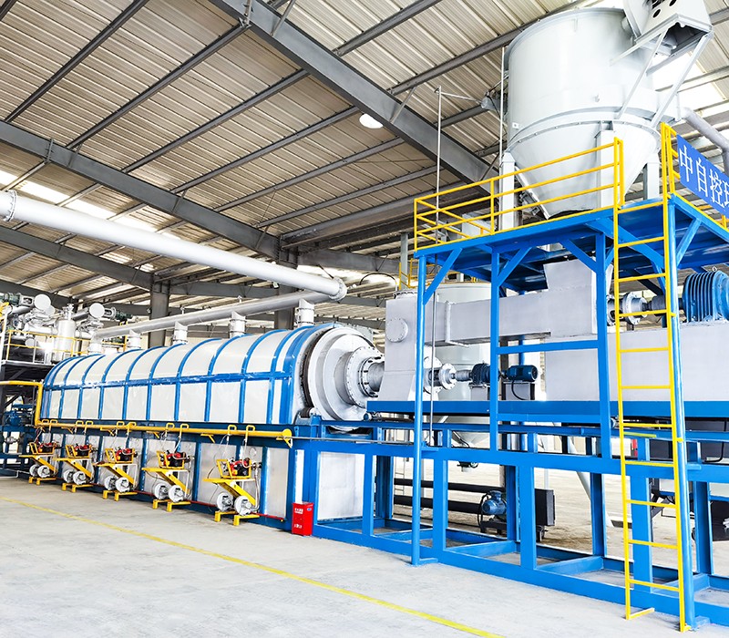 Trituradora industrial de neumáticos de desecho