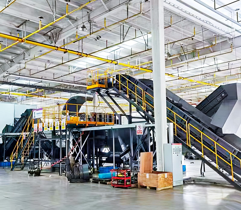 Trituradora industrial de plásticos de desecho